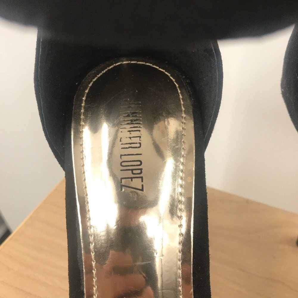 Jennifer Lopez Leopard Calf Skin Stiletto Heels - Picture 3 of 8